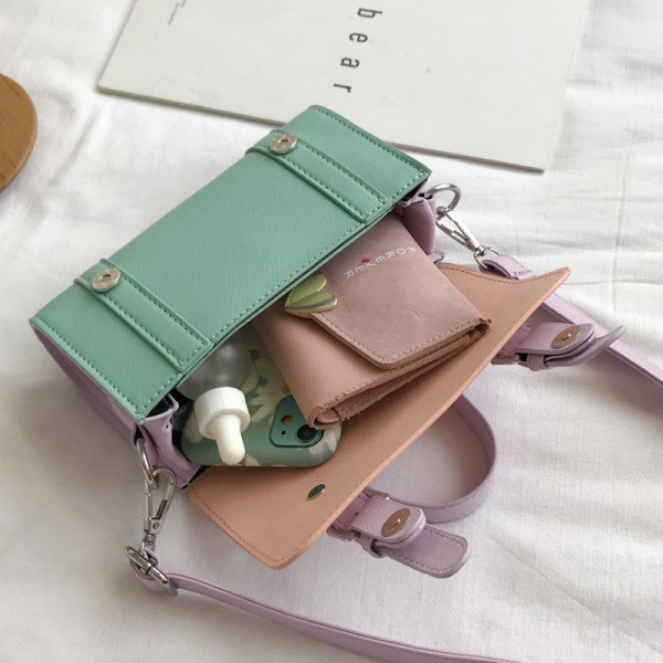 Mini geanta de dama moderna cu maner scurt si lung