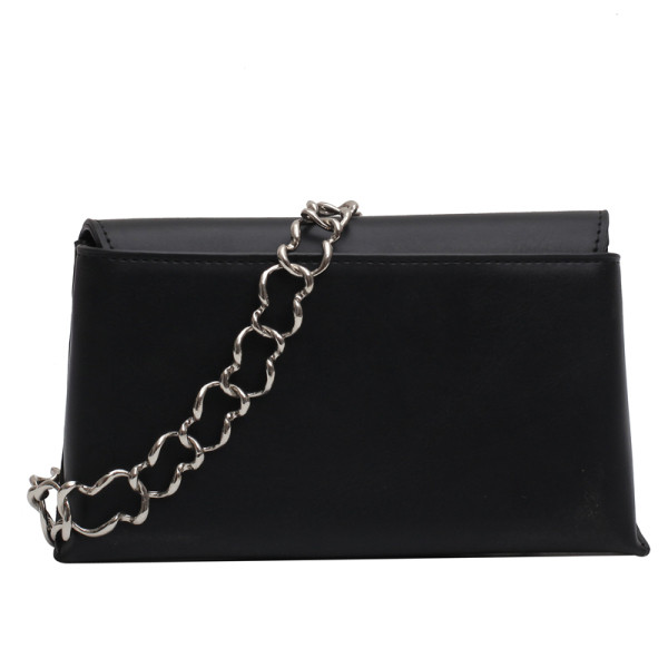 Geanta dama din piele ecologica pura model cu maner metalic