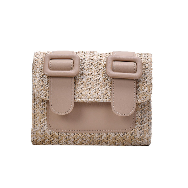 Geanta de dama moderna tricotata cu maner lung