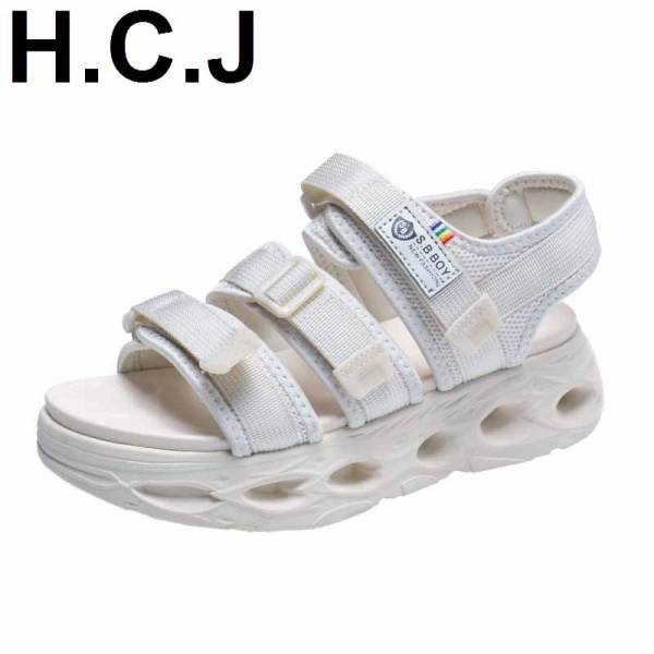 Sandale de dama sport-casual cu talpa inalta