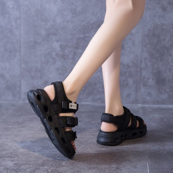 Sandale de dama sport-casual cu talpa inalta