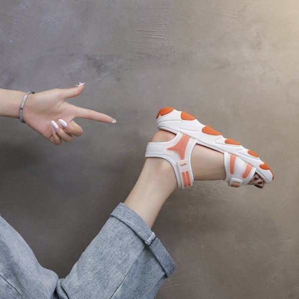 Sandale de dama cu talpa inalta aspra