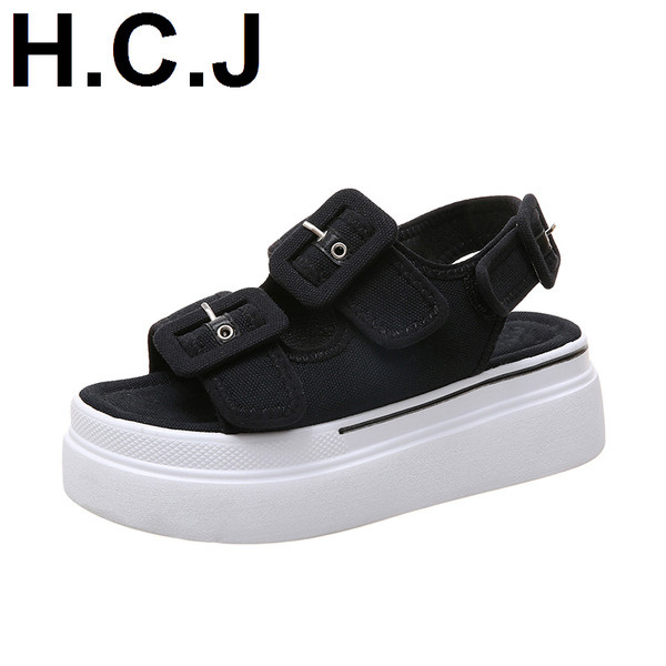 Sandale casual dama cu talpa inalta