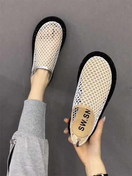 Model nou de pantofi de vara dama cu talpa de cauciuc