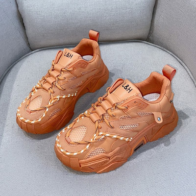 Adidași sport și casual de damă cu talpă aspră