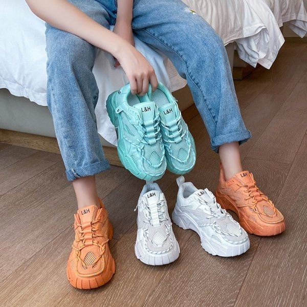 Adidași sport și casual de damă cu talpă aspră