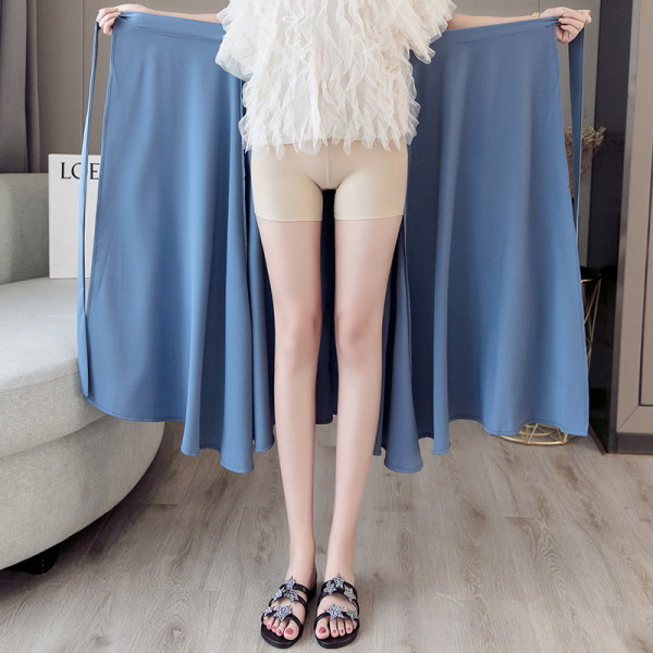 Naiste pikk seelik kõrge vöökoha ja lipsudega