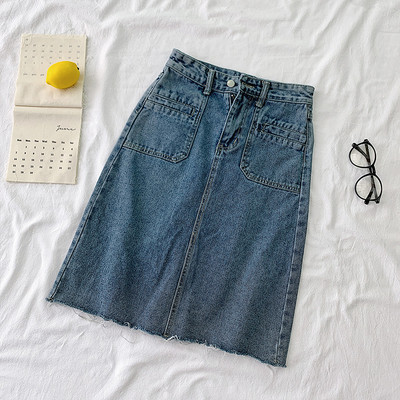 Naiste taskute ja A-joonega teksaseelik