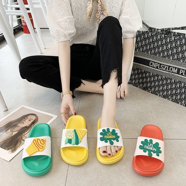 Női strand gumipapucs lapos talppal