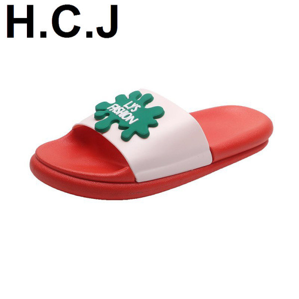 Női strand gumipapucs lapos talppal