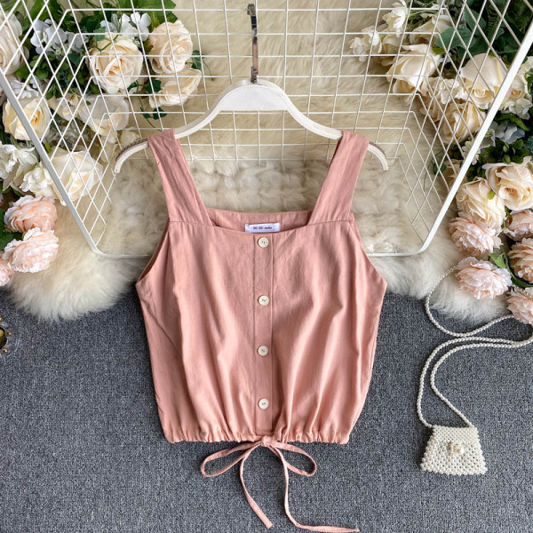 Moodne laiade rihmade ja lipsudega naiste topp