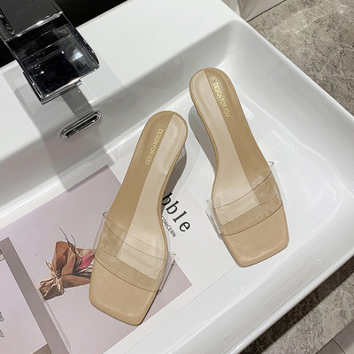 Naiste moodsad silikoonrihmaga sussid