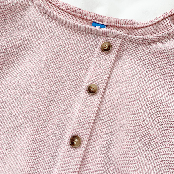 Tricou casual dama cu nasturi si maneca scurta