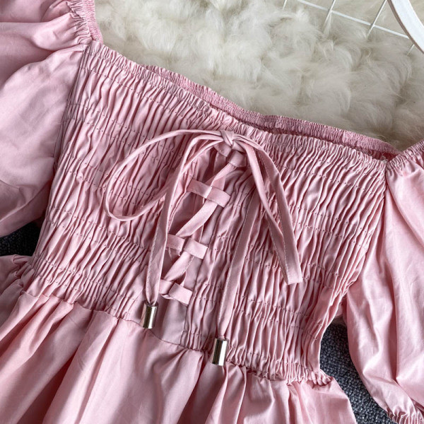 Bluză de damă modernă, cu cravate și mâneci