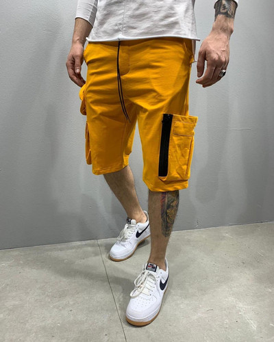 Vīriešu ikdienas šorti ar sānu kabatām