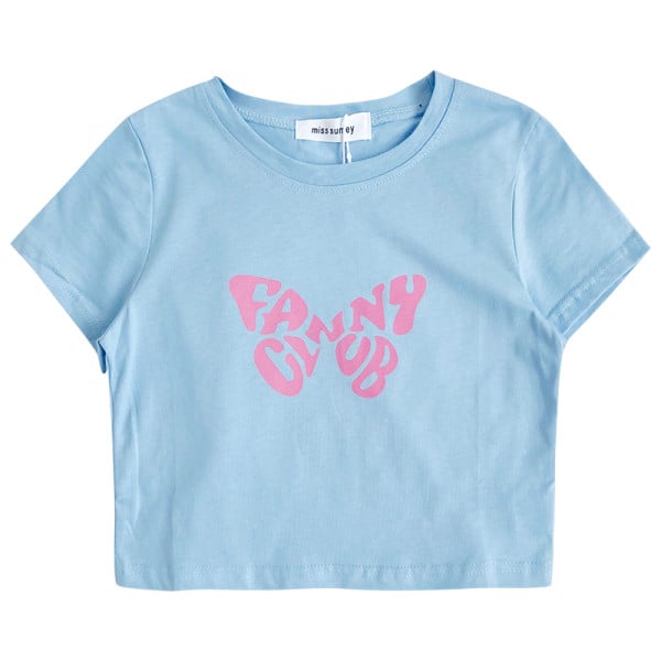 Tricou casual dama cu decolteu O si imprimeu