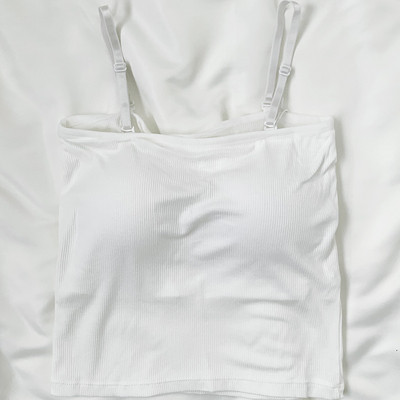 Maiou de damă model simplu cu bretele subțiri