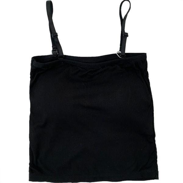 Maiou de damă model simplu cu bretele subțiri