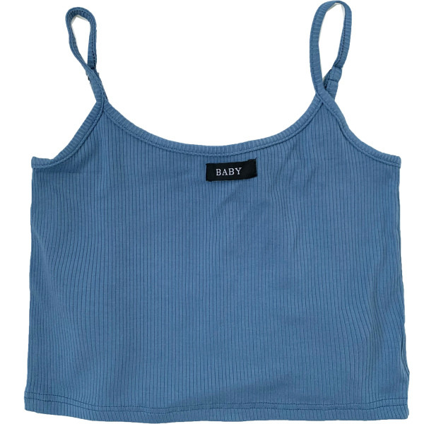 Naiste igapäevane ümmargune kaelus ja õhukesed rihmad