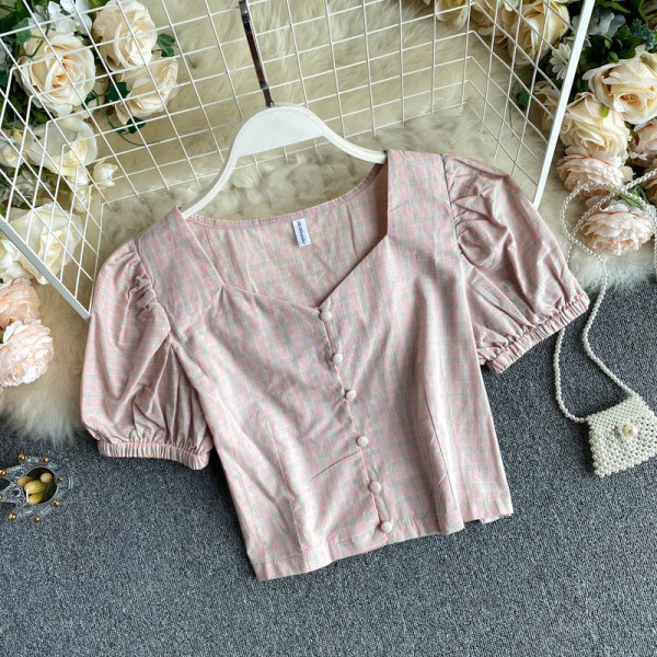 Moodne puhvis varrukatega naiste särk