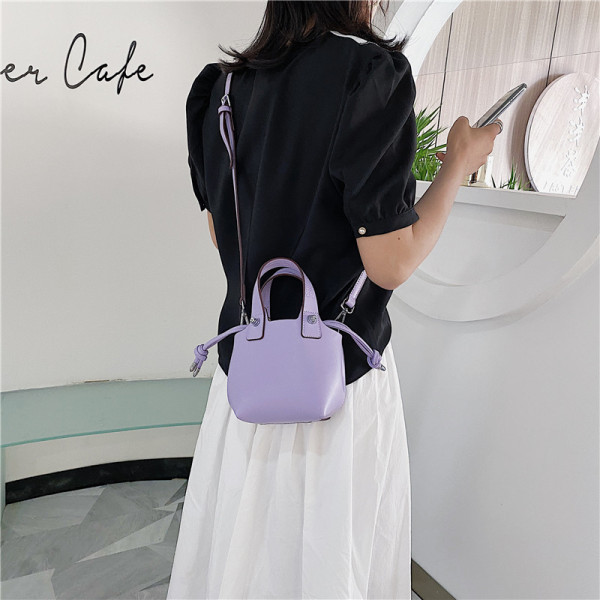 Geanta mini moderna de dama cu cravate din piele ecologica