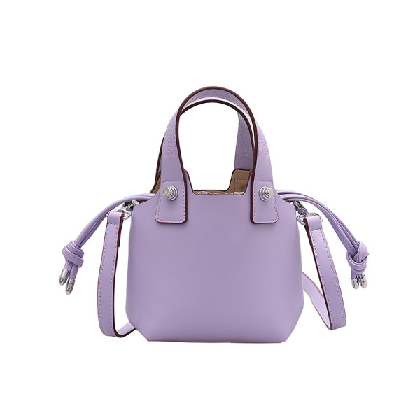 Geanta mini moderna de dama cu cravate din piele ecologica