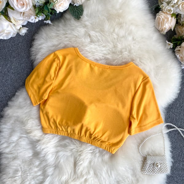 Bluza scurta de dama cu captuseala