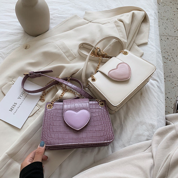 Geantă de umăr elegantă de damă, din piele ecologică