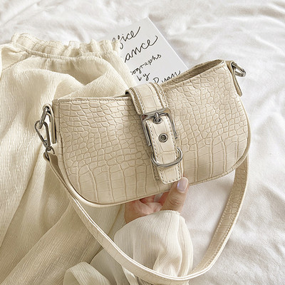 Γυναικεία μοντέρνα τσάντα από οικολογικό δέρμα, κλασικό μοντέλο