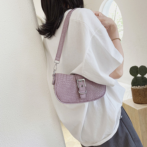 Γυναικεία μοντέρνα τσάντα από οικολογικό δέρμα, κλασικό μοντέλο