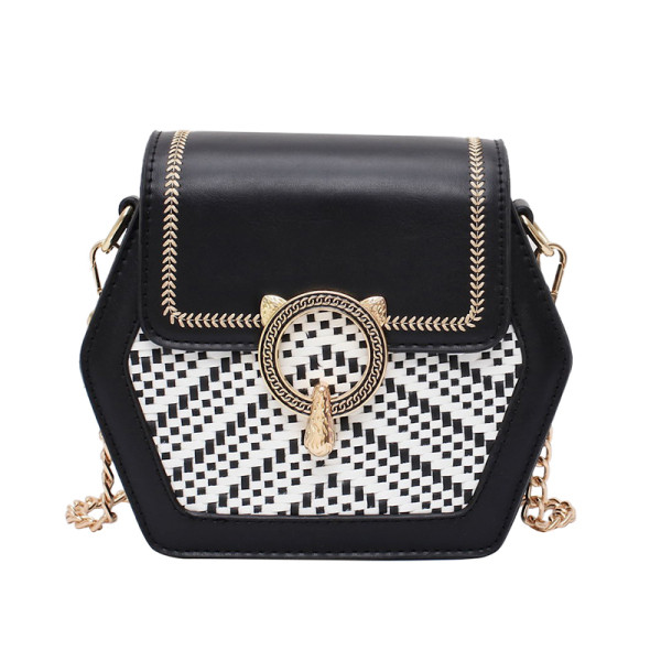 Geanta de dama eleganta din piele ecologica cu catarama