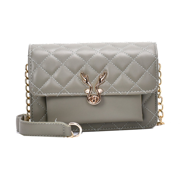 Geanta de dama actuala din imitatie de piele cu catarama