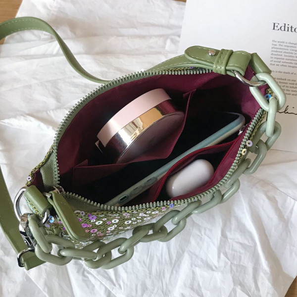 Geanta de dama din piele ecologica la zi cu model floral