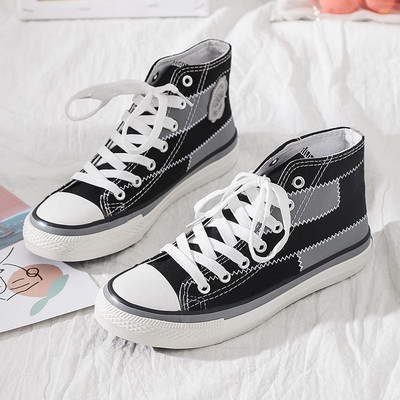 Sieviešu pavasara-rudens kedas ar plakanām zolēm un krāsainām saitēm