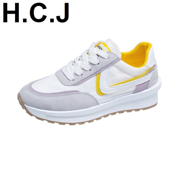 Γυναικεία αθλητικά παπούτσια άνοιξη-φθινόπωρο με ψηλή σόλα