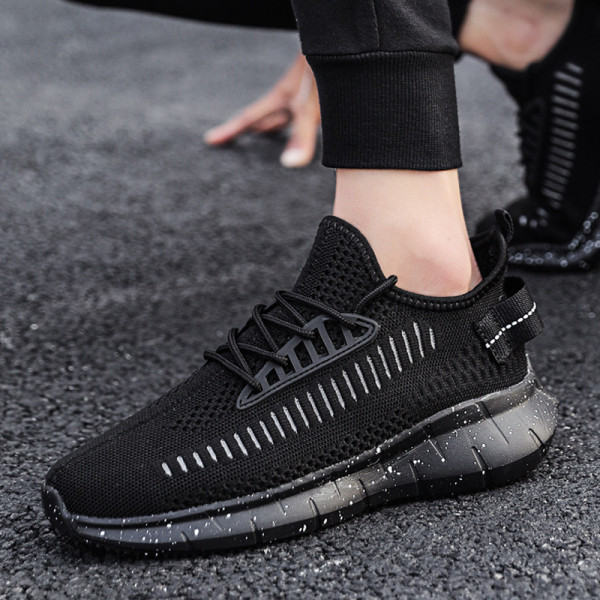 Tenisi sport bărbați din plasă cu șireturi