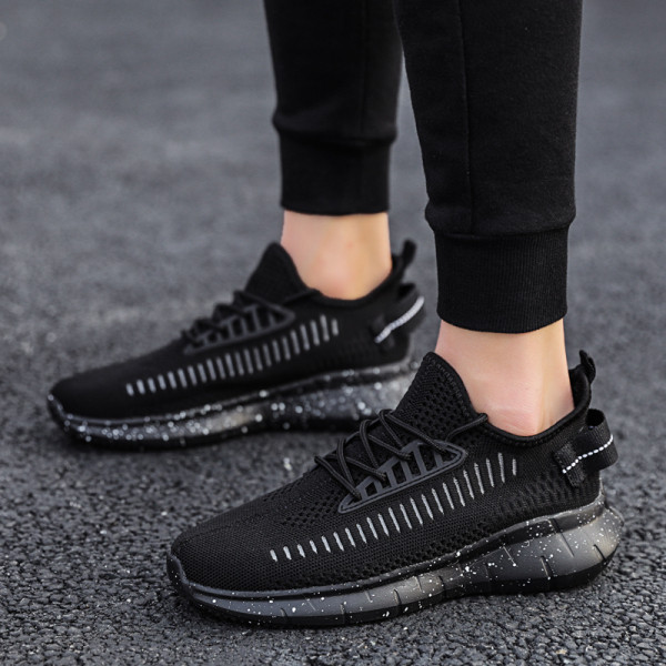 Tenisi sport bărbați din plasă cu șireturi