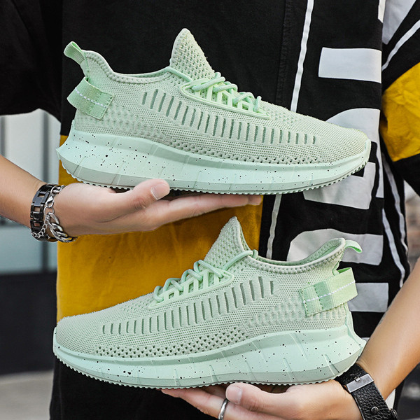 Tenisi sport bărbați din plasă cu șireturi