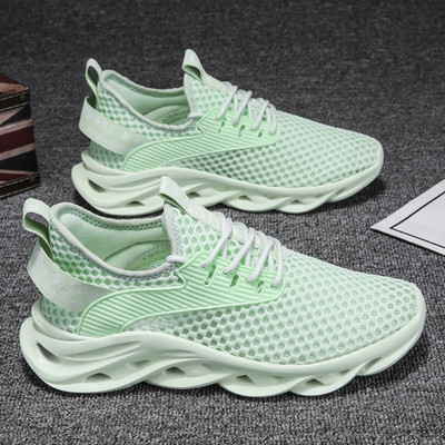 Ανδρικά αθλητικά καθημερινάπαπούτσια με πλέγμα και επιγραφές