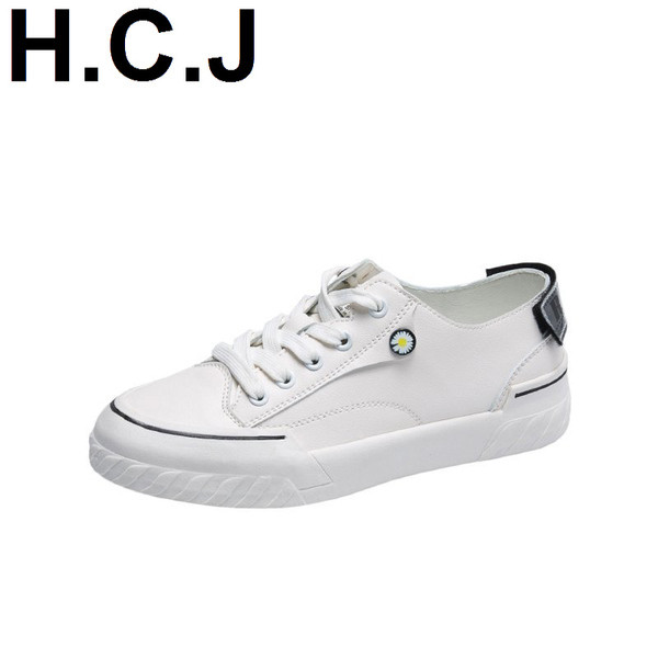 Γυναικεία casual αθλητικά παπούτσια από οικολογικό δέρμα με επίπεδη σόλα