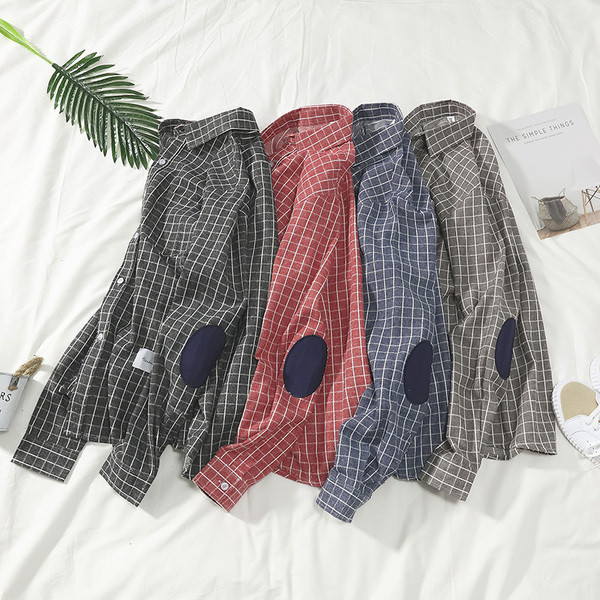 Cămașă pentru bărbați cu guler clasic și mâneci lungi