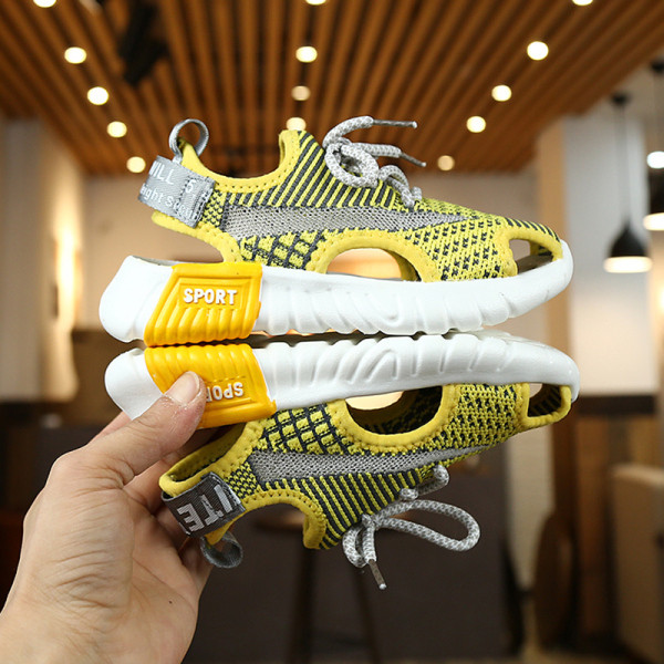 Sandale casual pentru copii cu sireturi pentru fete si baieti