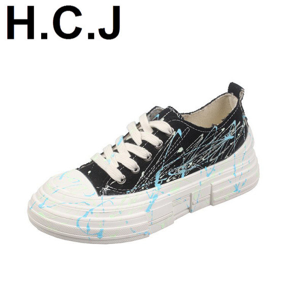 Tenisi casual dama cu talpa plate si panglici colorate