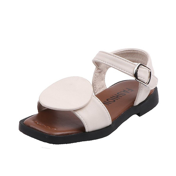 Μοντέρνα  παιδικά σανδάλια με αγκράφα για κορίτσια