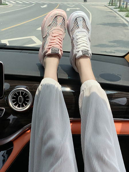 Női alkalmi tornacipő hálóval