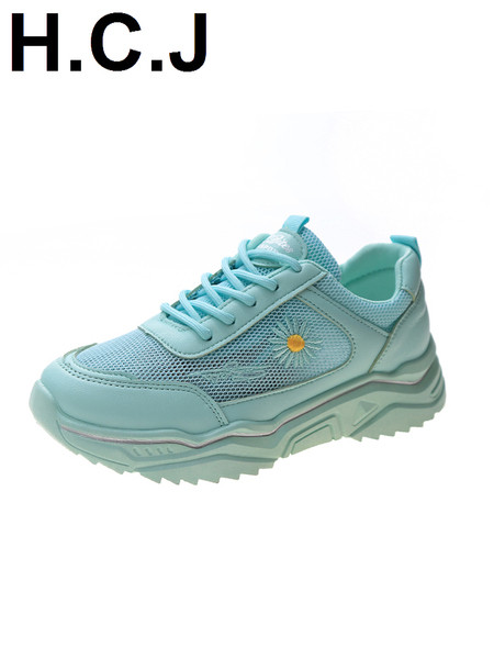 Πολύχρωμα γυναικεία αθλητικά παπούτσια με κέντημα