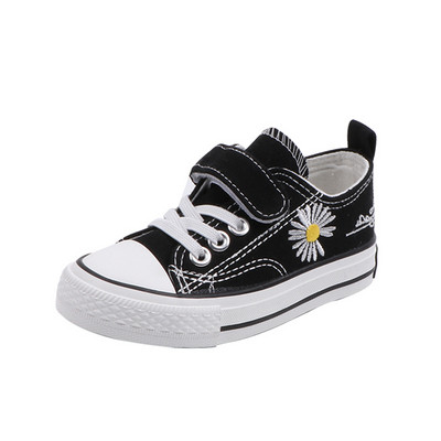 Tenisi casual copii cu broderie pentru fete