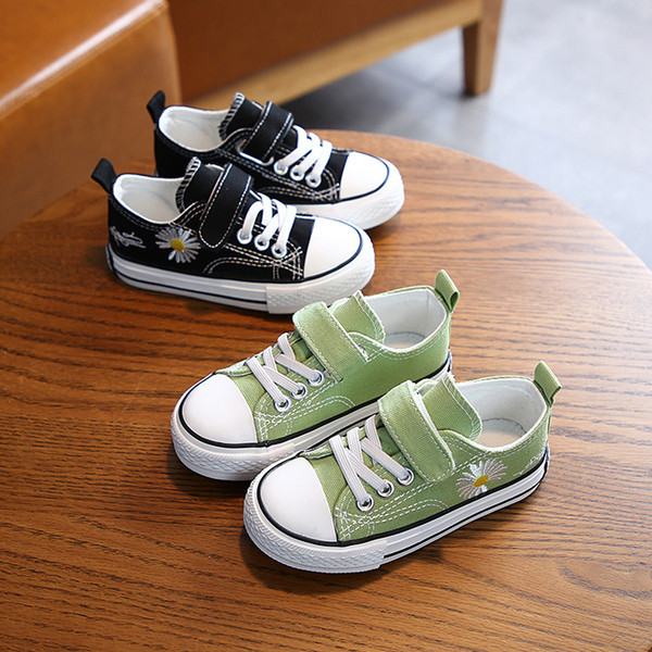 Tenisi casual copii cu broderie pentru fete