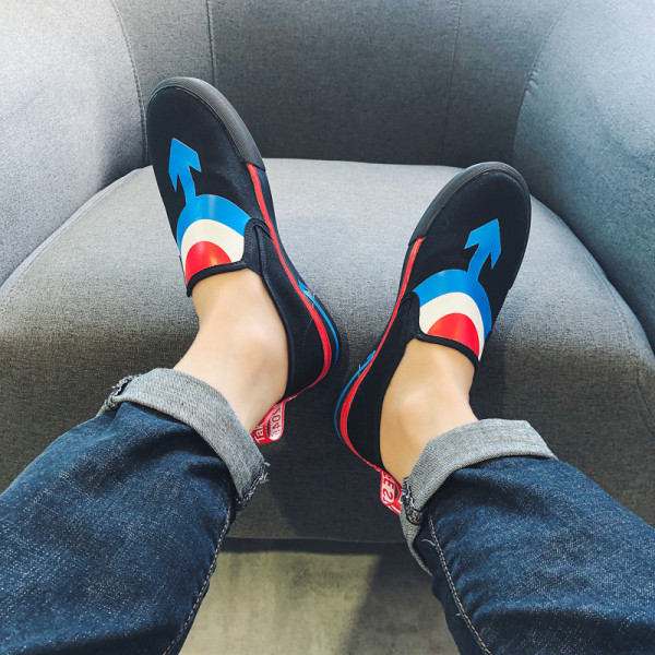 Ανδρικά παπούτσια casual με απλικέ