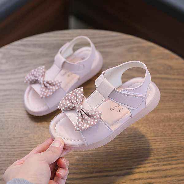 Sandale casual copii cu panglica pentru fete